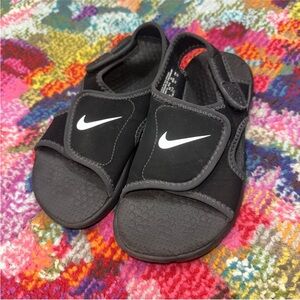 Nike Kids Black Sandals